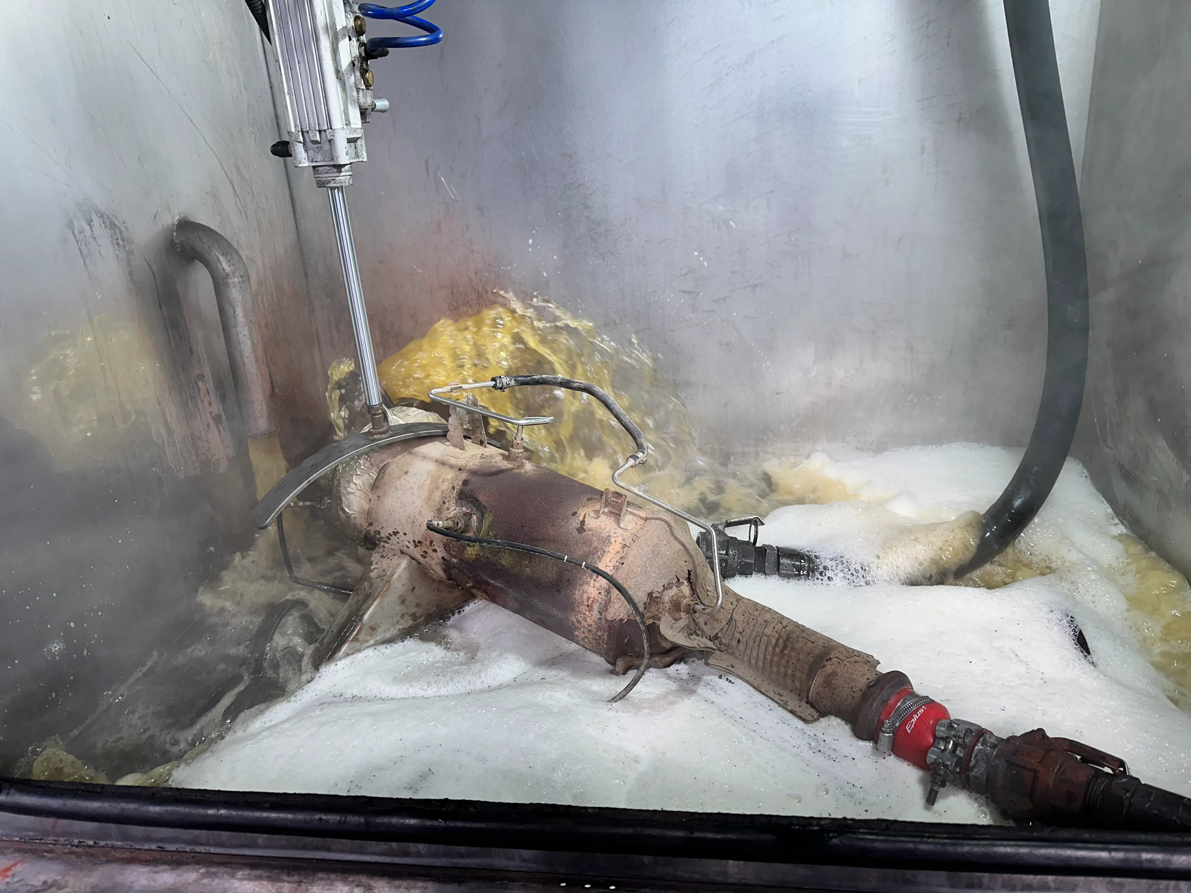 Rezultat spalare filtru DPF Auto Loa Wheels