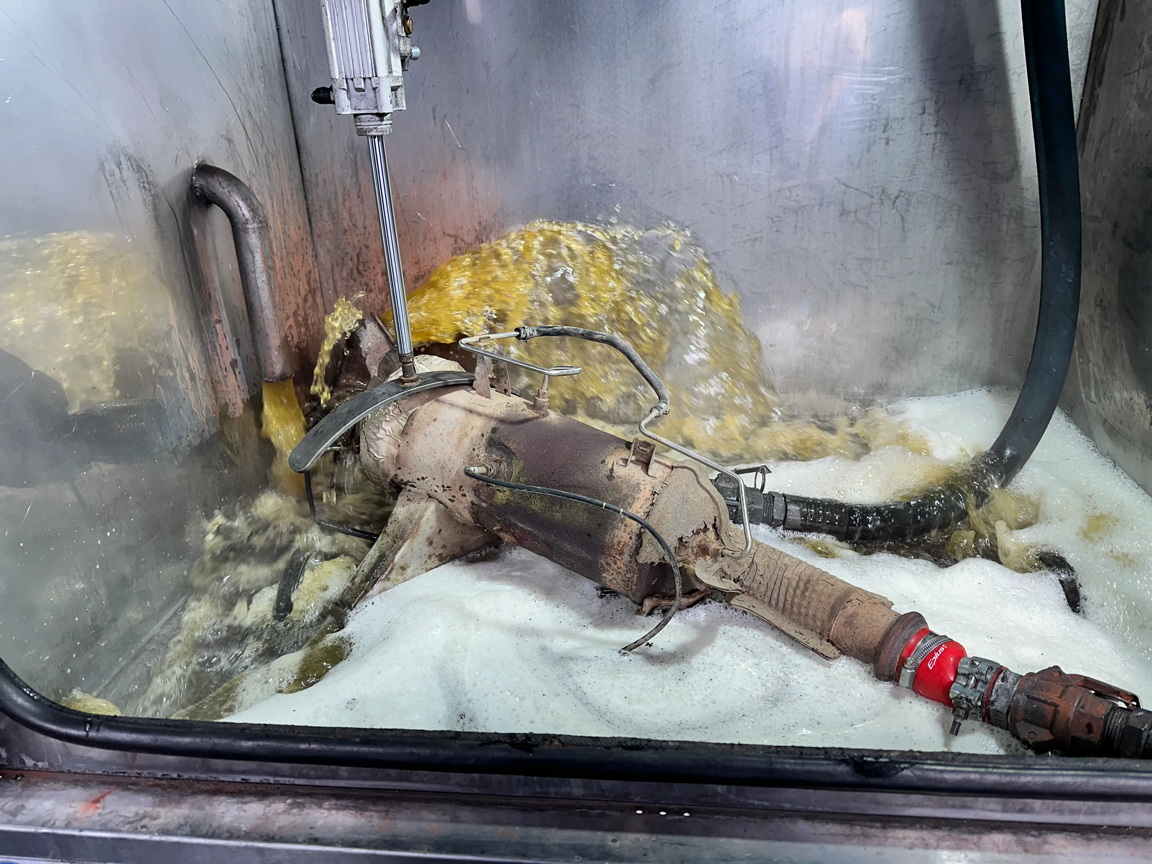 Filtru particule readus la parametri