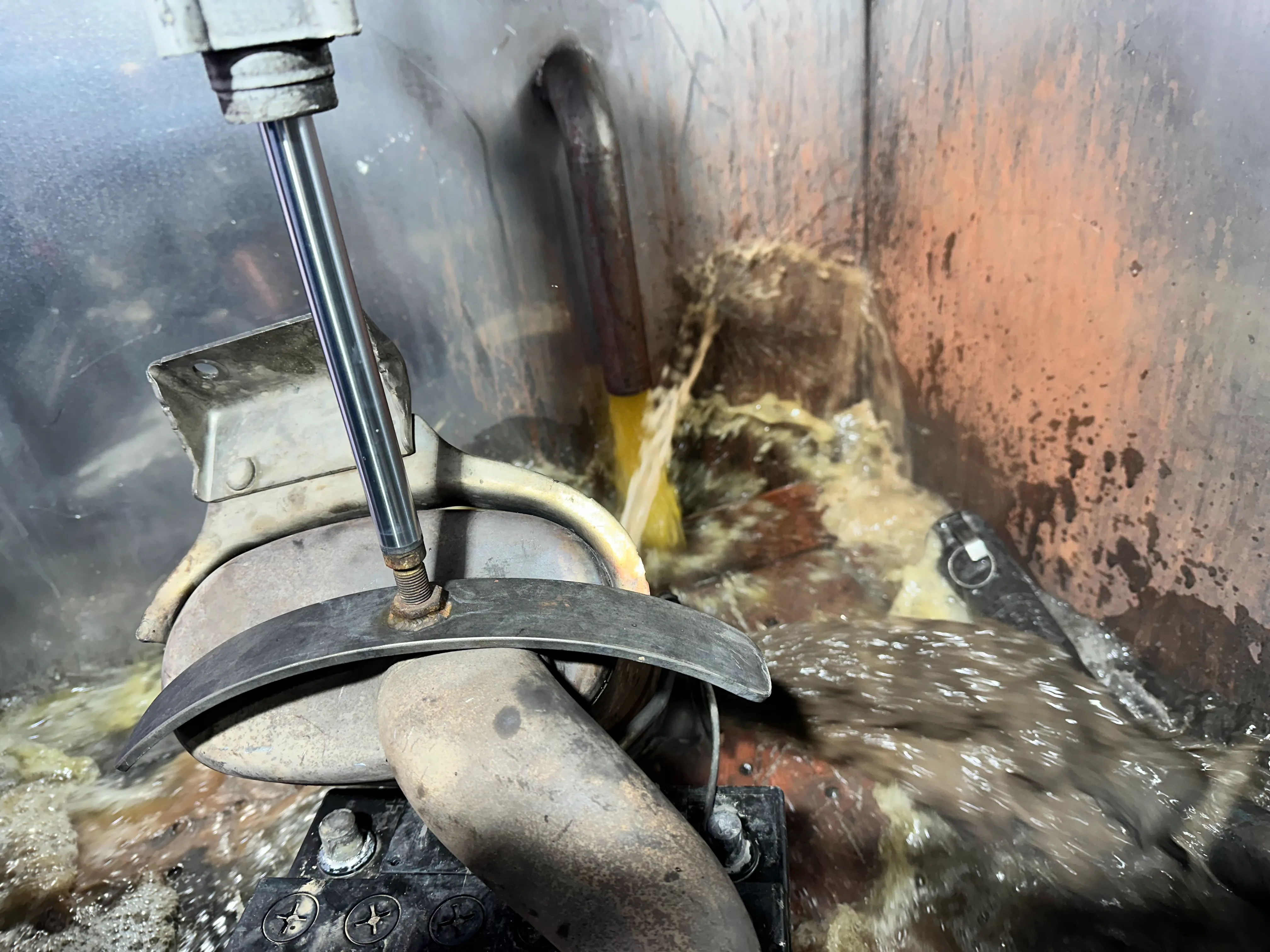 Proces curatare ecologica filtru particule