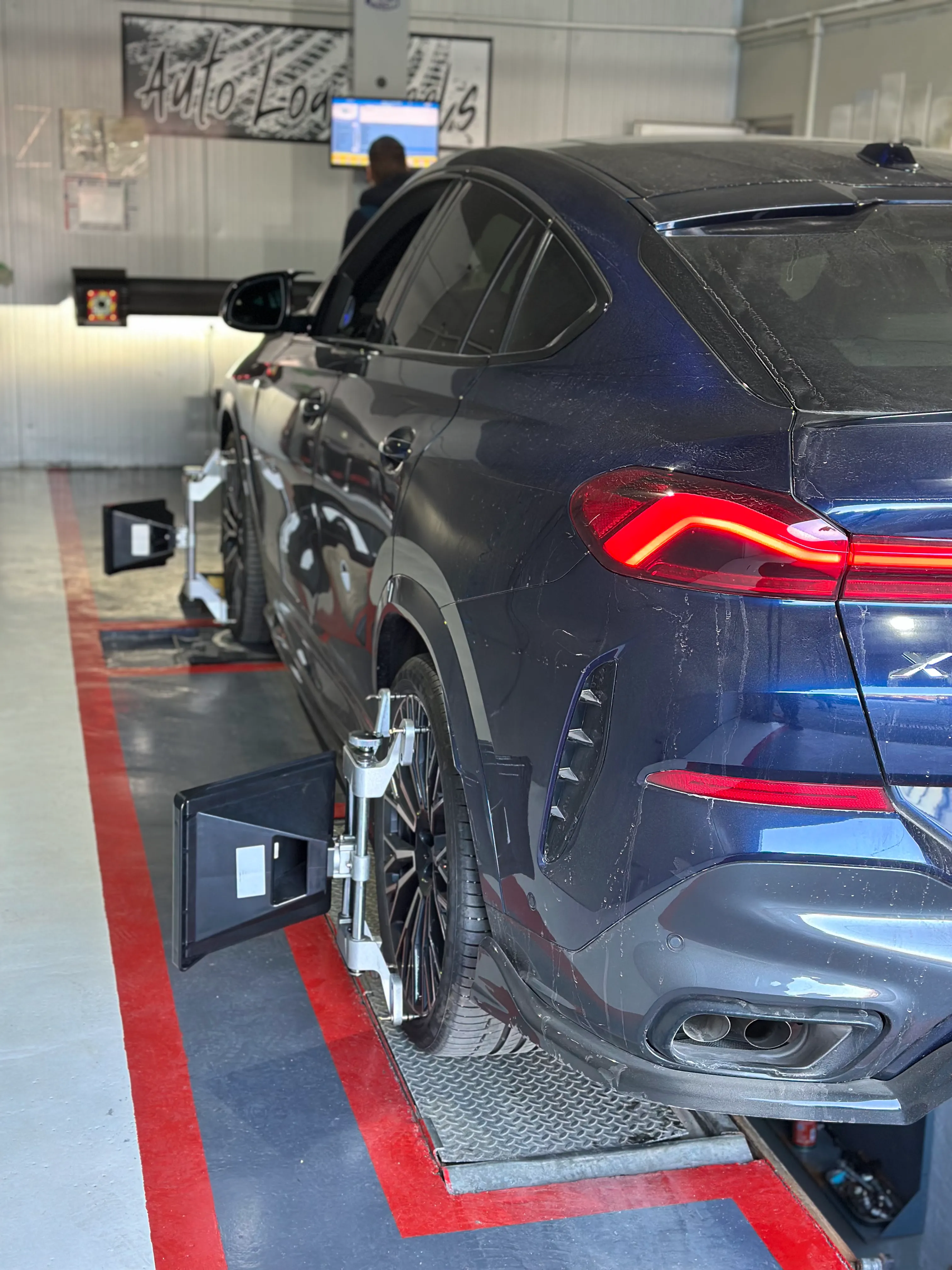 Reglaj unghi de fuga convergenta