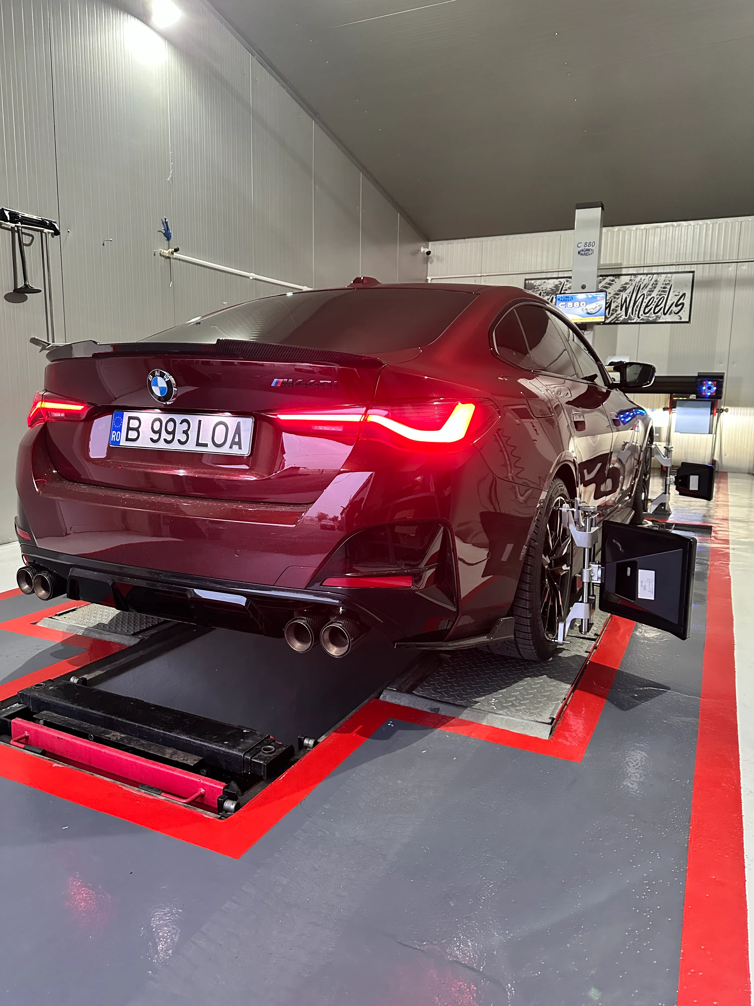 Geometrie auto masini de performanta